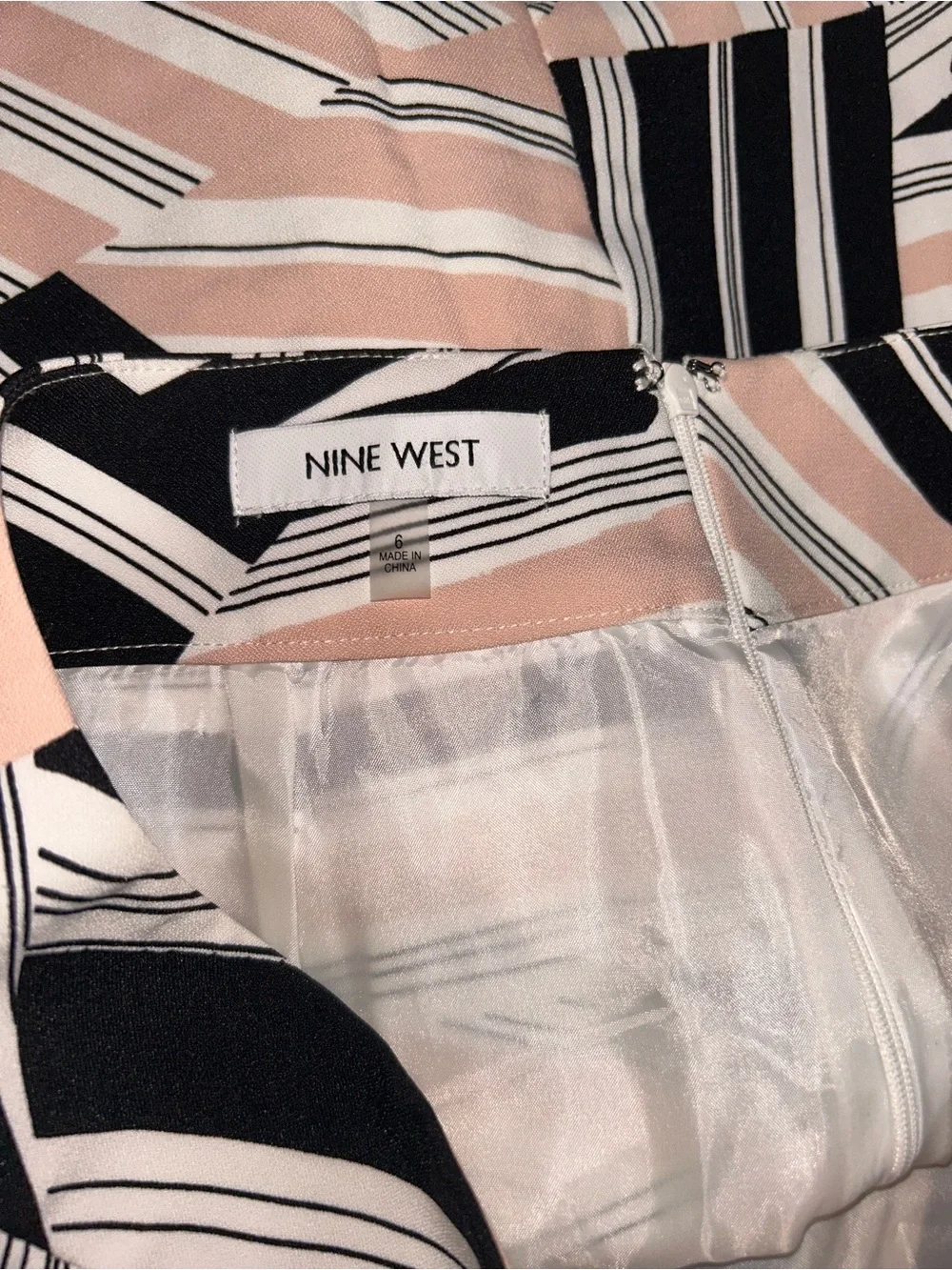 Nine West Women's Printed Pencil Skirt (Shell Multi)
